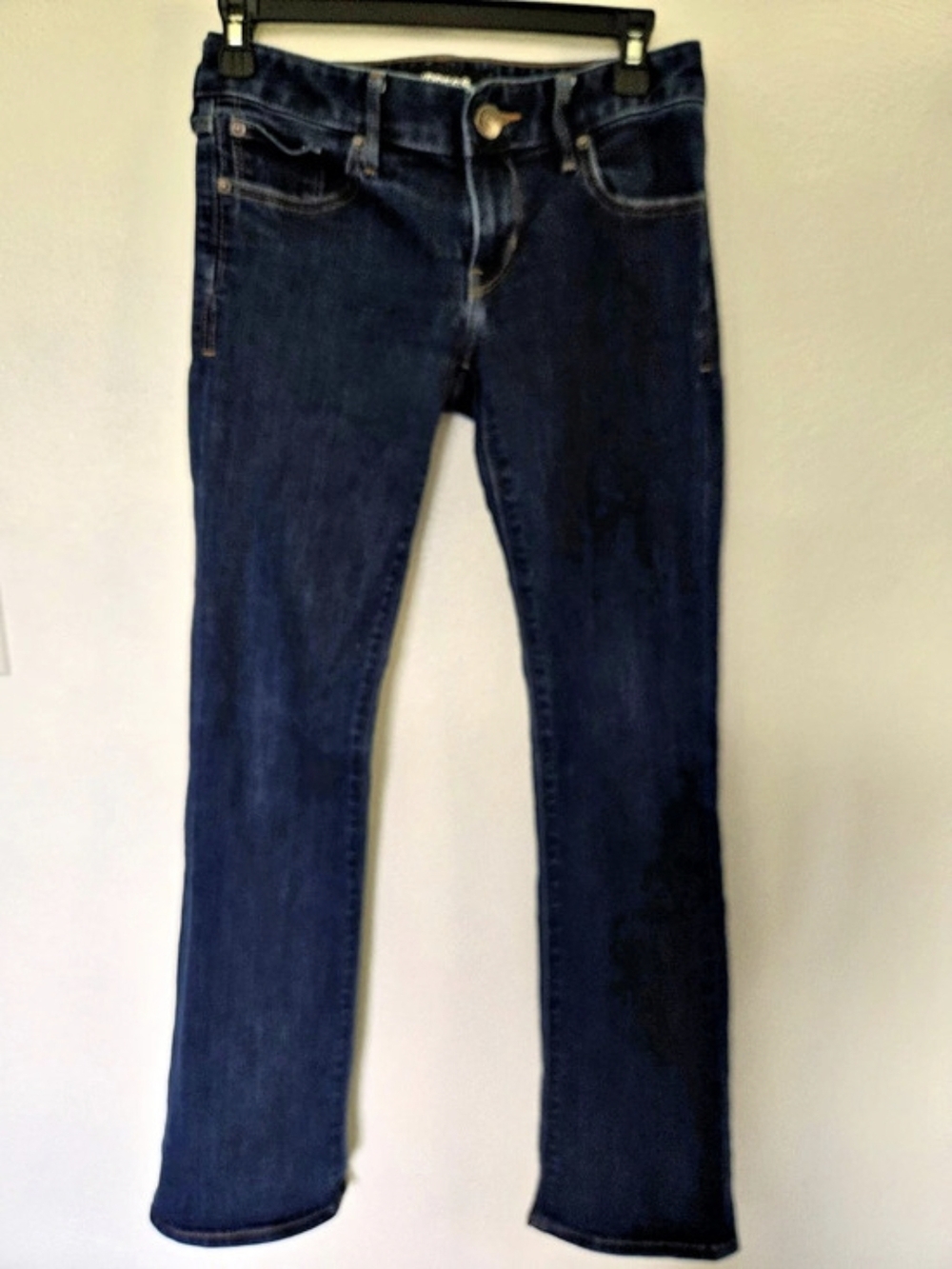Express Barely Boot Low Rise Jeans Boot Cut Blue 0R
